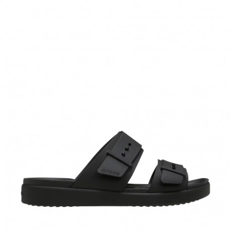 Klapki damskie Crocs Brooklyn Buckle Low czarne 211215 001 41-42
