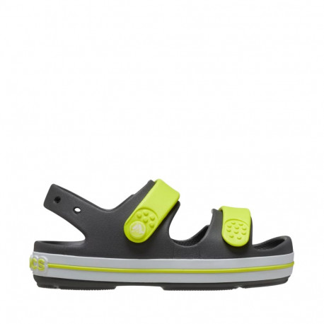 Crocs laste sandaalid crocband cruiser 209423 1NJ 28-29, grafiit-kollased