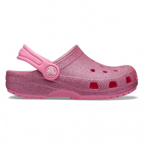 Crocs laste klompsid 205441 669 klassikalised sädelevad 22-23, roosad