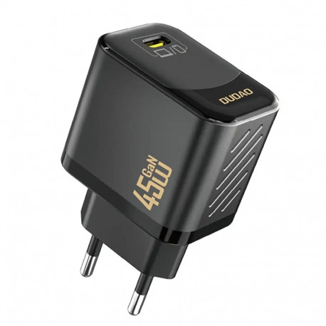 Dudao A28 45W reisilaadija | 45W | GaN | USB-C | must