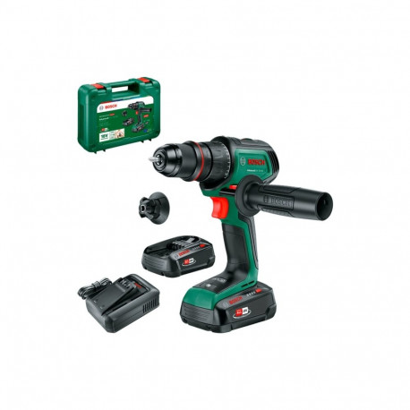 Akku-Bohrschrauber AdvancedDrill 18V-80 QuickSnap + Zubehör (grün/schwarz, 2x Li-Ionen Akku 2,5Ah, K