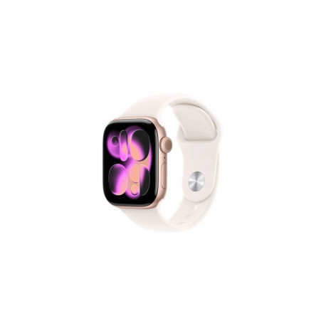 Apple Watch Series 11 (2025) GPS 42mm Rose Gold Alu Case, Light Blush Sport Band S/M EU MEU04 - ONLY
