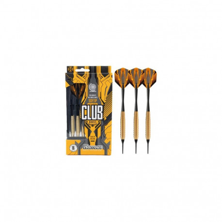 DARTS SOFTIP HARROWS CLUB BRASS 3x18g