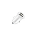 Baseus Grain Pro car charger 2x USB 4.8 A White