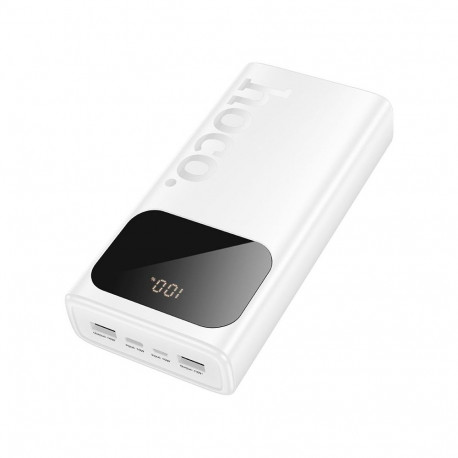 Hoco J144A Hymn power bank(30000mAh) USB-A1/USB-A2: 5V/2A - USB-C/Micro: 5V/2A White