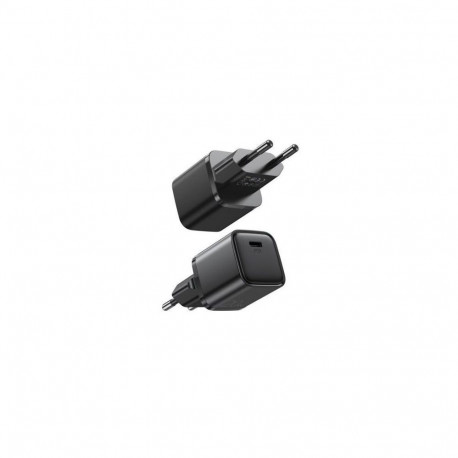 Joyroom Fast wall charger USB Type C 20W Power Delivery Quick Charge 3.0 AFC black (L-P202 Black
