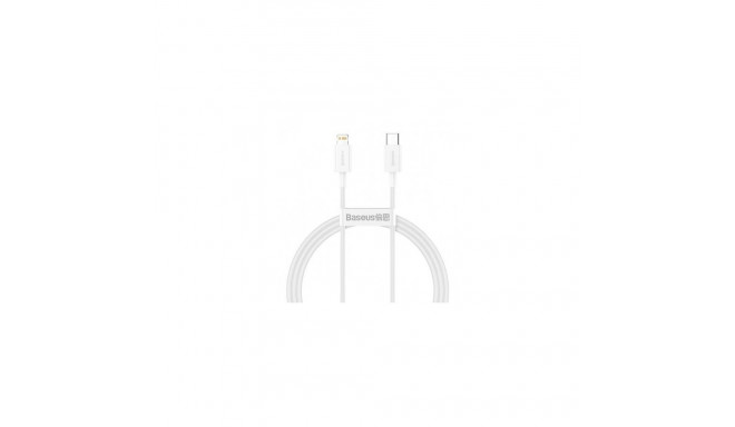 Baseus CABLE LIGHTNING TO USB-C 1M/WHITE CATLYS-A02