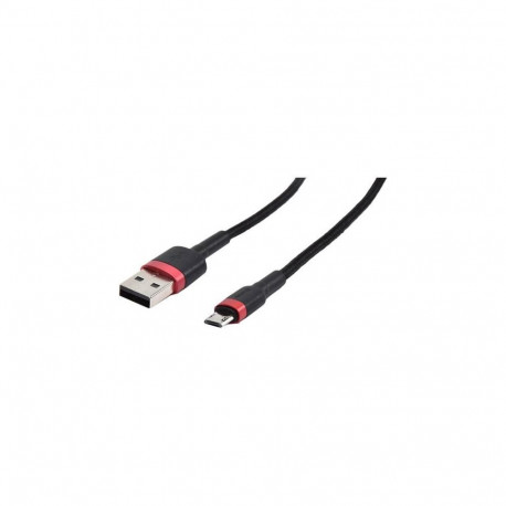 Baseus CABLE MICROUSB TO USB 1M/RED/BLACK CAMKLF-B91