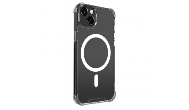Evelatus Apple iPhone 15 Shockproof case with Magsafe Transparent