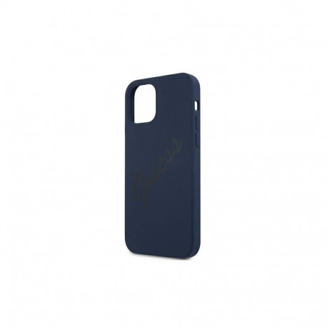Guess Apple iPhone 12 Mini 5.4'' Vintage Cover Blue