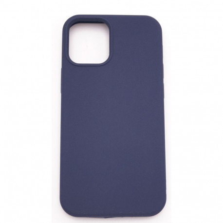 Evelatus Apple iPhone 12 Pro Max Premium Silicone case Soft Touch Midnight Blue