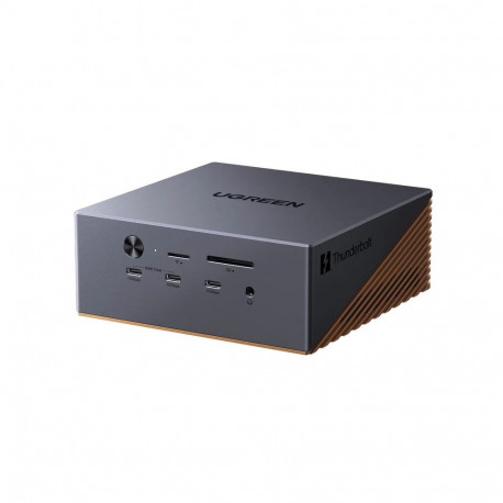 Docking station 17in1 Thunderbolt 5 (USB-C) - 2xTBT5, DisplayPort, RJ45, USB3.0, SD, USB-C, M.2 Maxi
