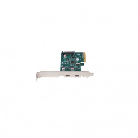 Lanberg pci-express x1 kaart PCE-UC3-002 2x USB-C 3.2 GEN 2x1 madala profiiliga