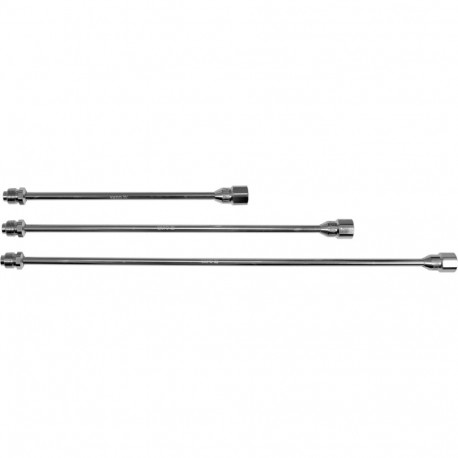 Yato YT-82567 Pikendusvarraste komplekt 3tk, 30/45/60cm, G7/8, alumiinium, GRF, ühilduv Graco, Titan