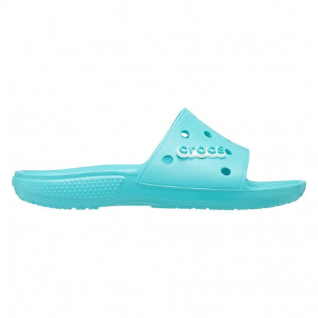 Klapki damskie Crocs Classic Slide niebieskie 206121 4O9 39-40