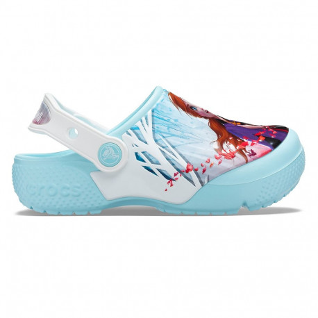 Chodaki dla dzieci crocs Fl Ol Disney Frozen 2 Clog błękitne 206167 4O9 24-25
