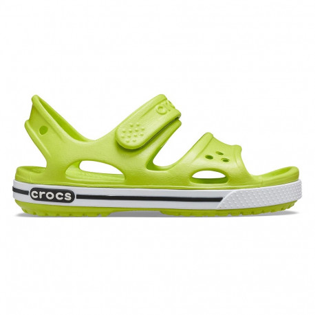 Crocs laste sandaalid Crocband II 14854 3T3 24-25, laimiroheline-must