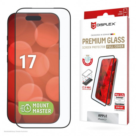 Apple iPhone 17 Premium Screen Glass MM By Displex Transparent