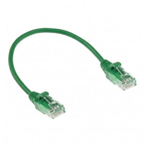 "EasyLan DualBoot LED Patchkabel RJ45 S/FTP Cat.6A (Class EA), mit saCon Stecker, LSOH, grn, 3 m"