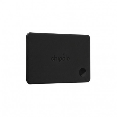 "Chipolo CARD – Rechargeable tracking card compatible with Apple Find My on iPhone (Charcoal)"
