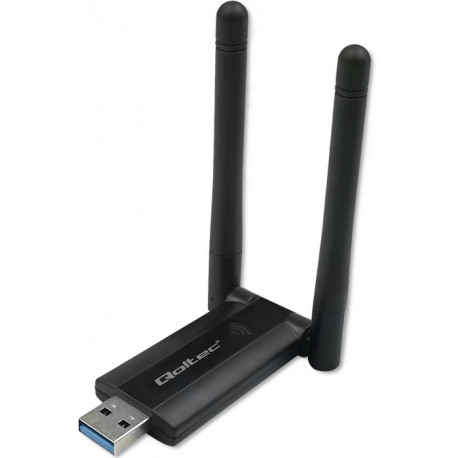 Qoltec WiFi adapter Dual 2x2dBi