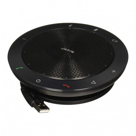 JABRA SPEAK 510 + MS Speakerphone for UC & BT plus Bundle LINK 370, USB Conference solution, 360-deg