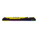 Lorgar KBP70TKLW, Wireless TKL Mechanical Gaming Keyboard Pro Black/Yellow