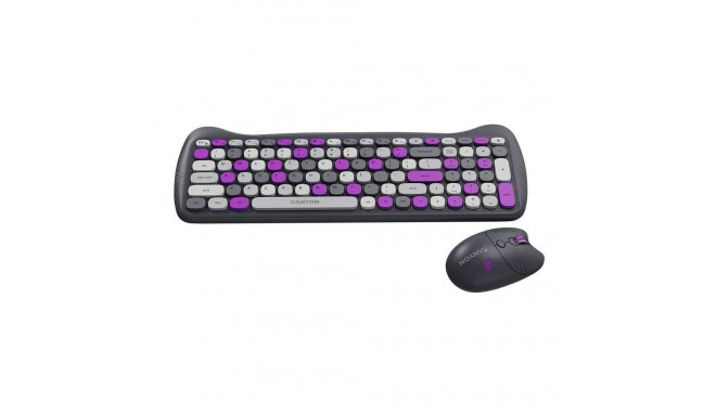 Canyon Combo HSET-W6 Kitty Edition Purple