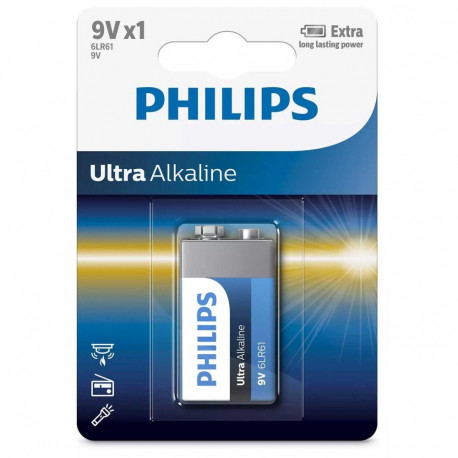 Philips 6LR61E1B/10 Ultra Alkaline 1 pcs