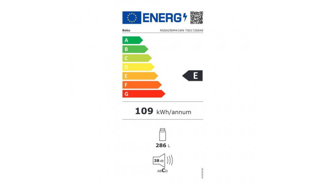 Beko RSSA290M41WN