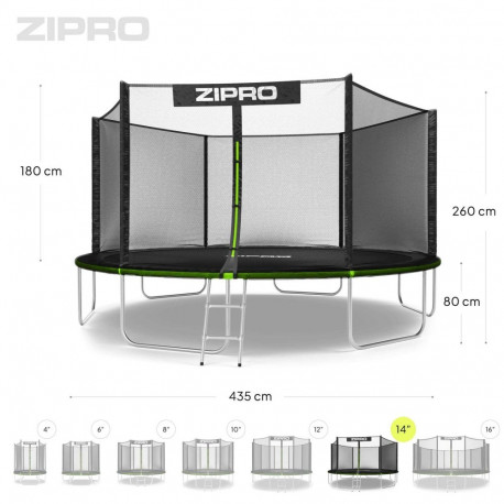 Zipro Jump Pro Outdoor Net 14FT 435cm