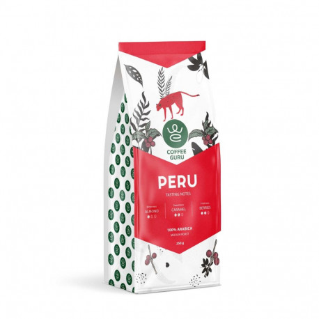 CoffeeGuru Kafijas pupiņas Coffee Guru Peru 250 g