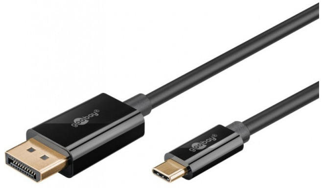 Goobay cable USB-C - DisplayPort 1m, black