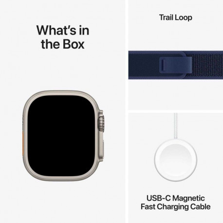 Apple Watch Ultra 2 GPS + Cellular 49mm Titanium Case/Blue Trail Loop M/L