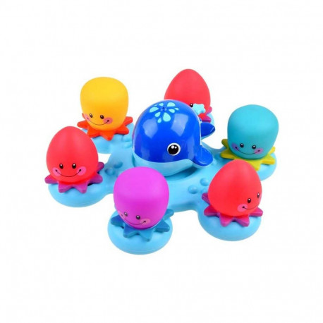 Jokomisiada Whale and octopuses Bath toy ZA3378