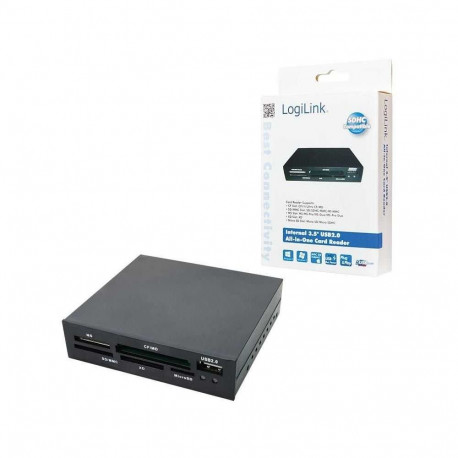 Logilink Internal 3.55'''' USB2.0 Black