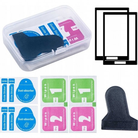 Sunnylife 2 sets of tempered glass film for Insta360 X4 (IST-BHM799)