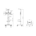MULTIBRACKETS MB-2319 M Public floorstand