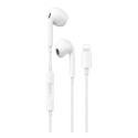 Dudao X14PROL-W1 Earphones with Lightning Connector White