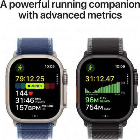 Apple Watch Ultra 3 49mm Black Titanium/Black Ocean Band