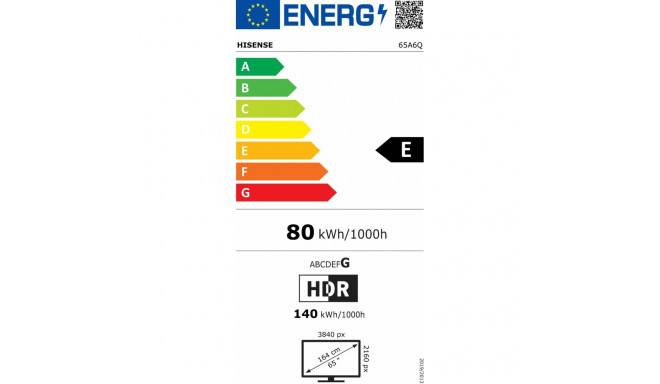 Hisense 65A6Q