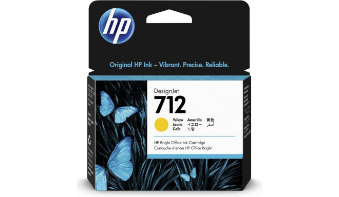 HP 712 29ml Yellow 3ED69A