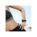 Riff 22mm Black Silicone Strap