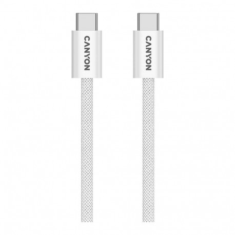 Canyon OnWire 60MG C-C 60W Magnet Braided 1m White