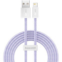 Baseus Dynamic cable USB to Lightning 2.4A 2m Purple