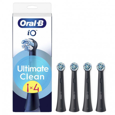 Oral-B iO UltimateClean Black 4-pack