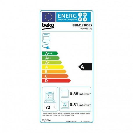 Beko BBIM18300BS