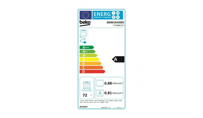 Beko BBIM18300BS