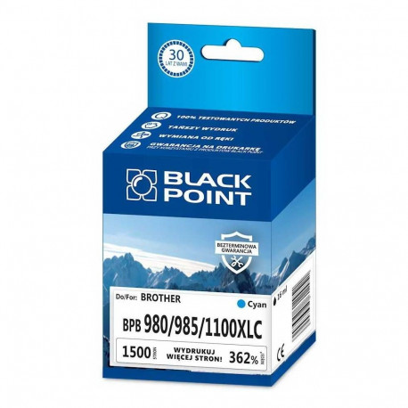BLACK POINT BPBLC1100/980C/1100XLC Cyan Alternative