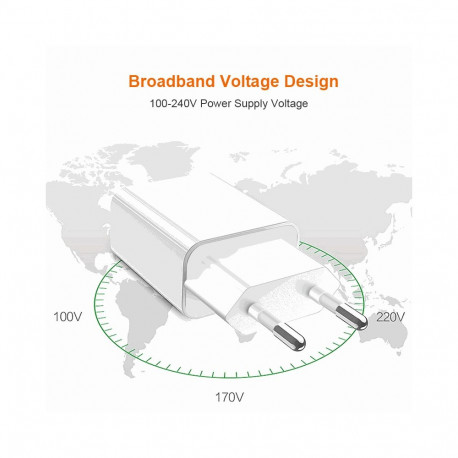 EGA C02 USB 5V | 2A 10W , White